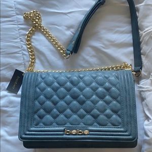 Bebe Lucy Quilted Crossbody Bag